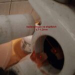 Velice pevné slupky sedimentů o šířce okolo 1 mm Ta manźeta byla prakticky plná... 